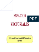 Espacio s Vectorial Es