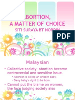 Abortion Position Paper