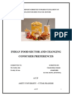 863. Indian Food Sector and Changing Consumer Preferences