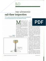 Ultrasonic Rail Flaw Inspection