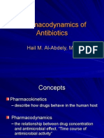 Pharmacodynamics of Antibiotics