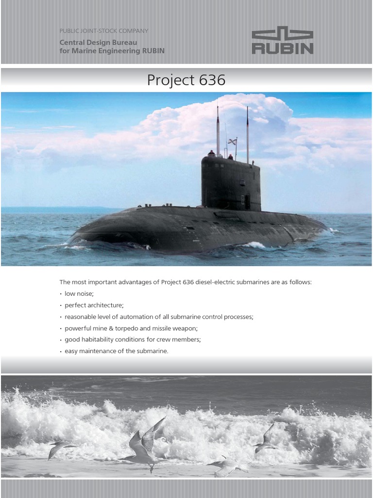 Project 636: Central Design Bureau For Marine Engineering RUBIN | PDF ...