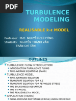 Turbulence Modeling Slide