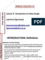 Lecture - 2 - Introduction To Urban Design