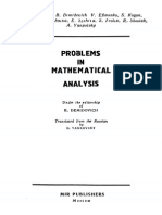 Demidovich Problems in Mathematical Analysis | PDF | Differential