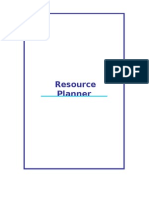 Resource Planner