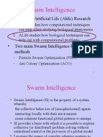 Swarm Intelligence PSO and ACO