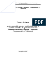 Norme Timp CNGCFT 2007 PDF