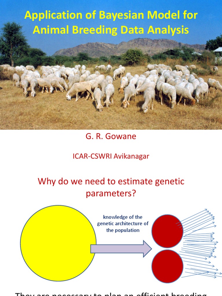 Bayesian Approach For Animal Breeding Data Analysis | Download Free PDF ...