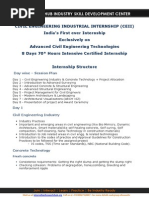 Download Civil Engineering Internship_Course Structure  by Kirubakaran Reddy SN261011216 doc pdf