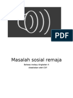 Penulisan Masalah Siosial Remaja