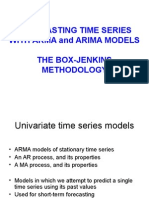 Forecasting Time Series With Arma and Arima Models The Box-Jenkins Methodology