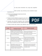 Penilaian Formal Dan Tidak Formal