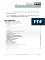 TP Active Directory Sous Windows 2008