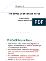 HBC620 Lecture3 Levelof Interest Rate SRD