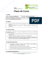 Plano de Ensino - Cálculo 2