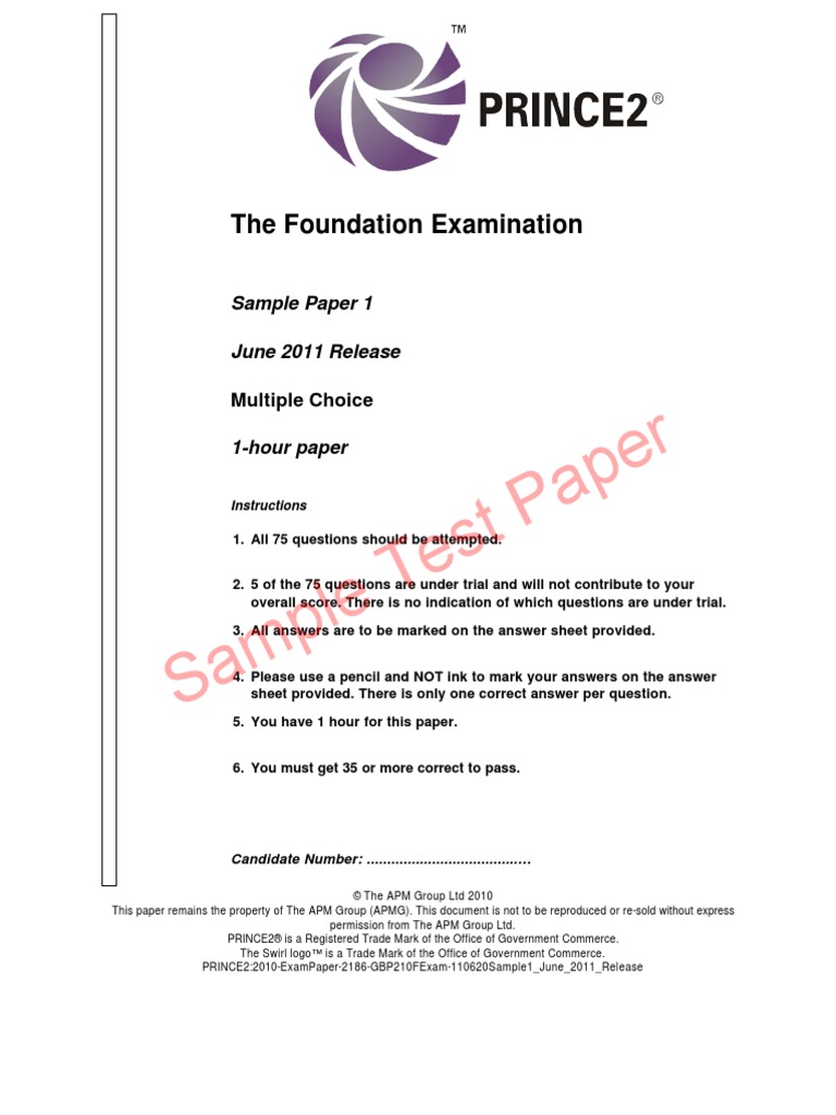 PRINCE2Foundation試験対策