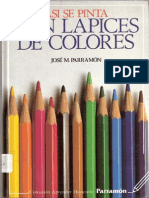 Asi Se Pinta Con Lapices de Colores