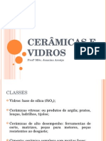 Cerâmicas e Vidros