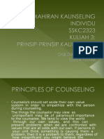 Prinsip-Prinsip Kaunseling