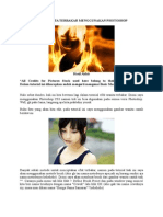 Efek Wanita Terbakar Menggunakan Photoshop