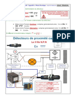 Detecteur Capacitif Continu 3 Fils NPN