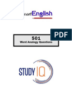 500 Analogy Practice Questions by studyIQ Coaching Center