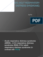 ARDS (Adult Respiratory Distress Syndrome)