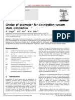 Power System State Estimation