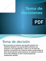 Toma de Decisiones