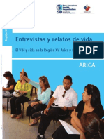 Entrevistas y Relatos de Vida Sobre El VIH en La Región de Arica y Parinacota.