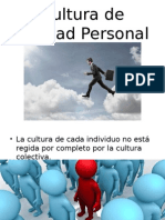 CulCal Cultura de Calidad Personal