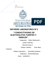 Informe 1 Electrometalúrgia - Conductividad