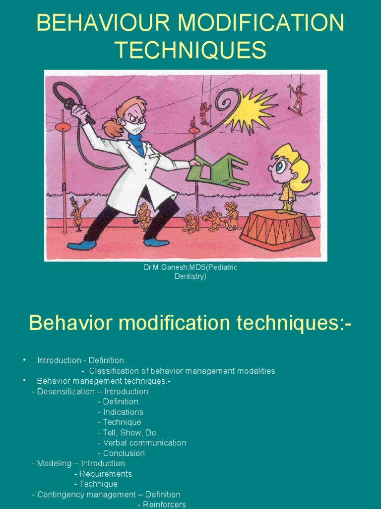 Behavior Management Techniques in Pediatric Dentistry, PDF, Reinforcement
