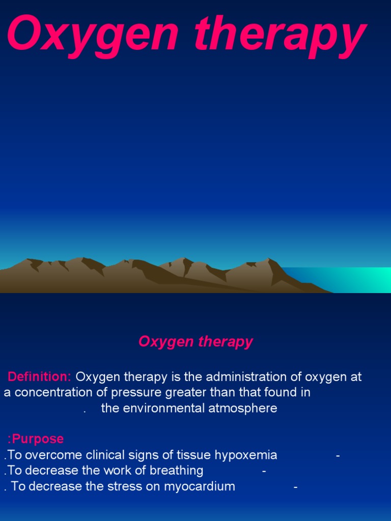 presentation about oxygen