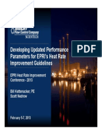 Developing Updated Performance Parameters For EPRI Heat Rate Improvement Guidelines