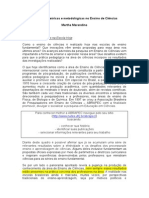 Tendências Teóricas e Metodológicas No Ensino de Ciências