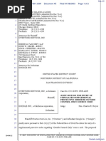 Overture Services, Inc. v. Google Inc. - Document No. 45