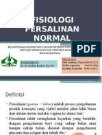 Fisiologi Persalinan Normal
