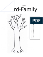Word-Family Tree