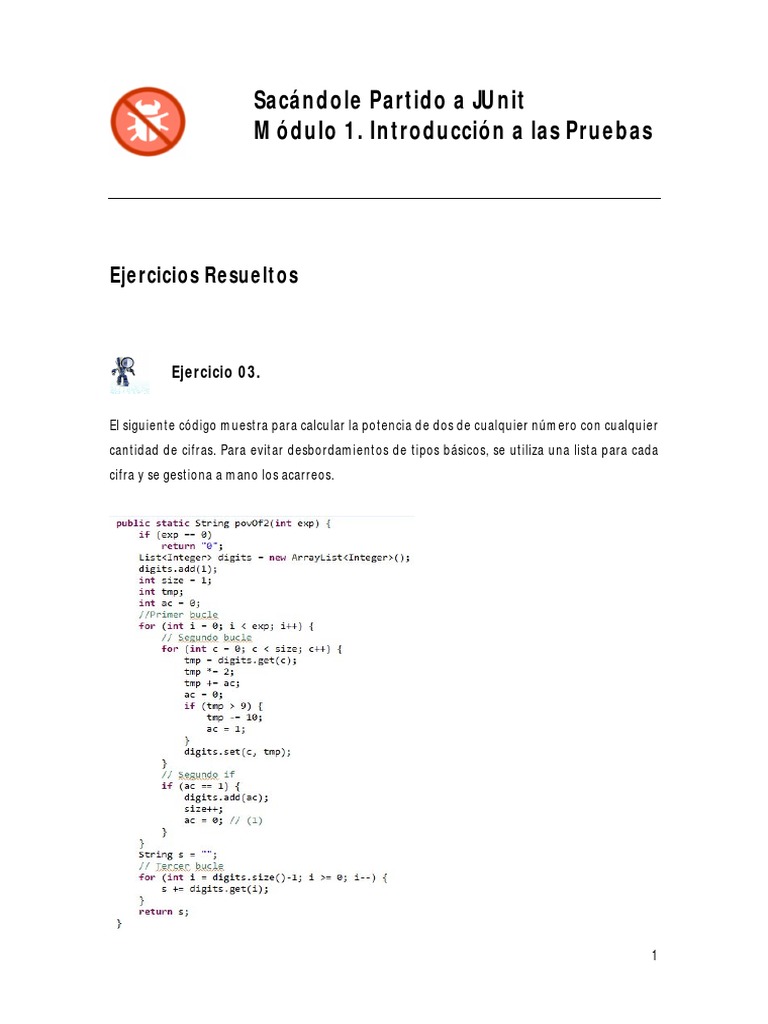 Ejercicios Resueltos de POO en Java | PDF | Java (lenguaje de ...