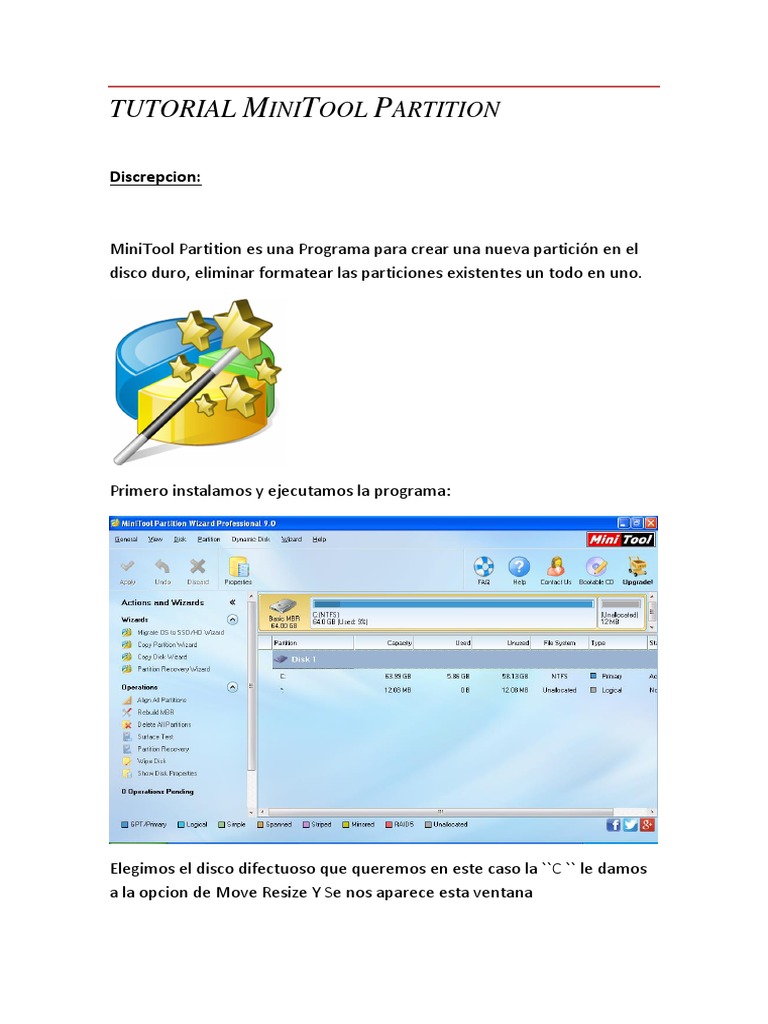 Minitool partition wizard 10.3
