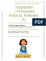 Actividades Fotocopiables Fonema S PDF