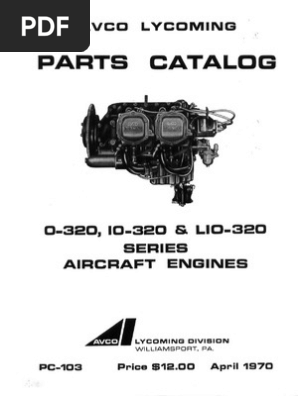Lycoming 0 320 e3d manual instructions