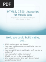 HTML Css Javascript