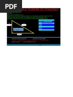 Cálculo Com Teorema de Pitágoras
