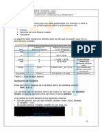 Tipos de Datos y Operadores