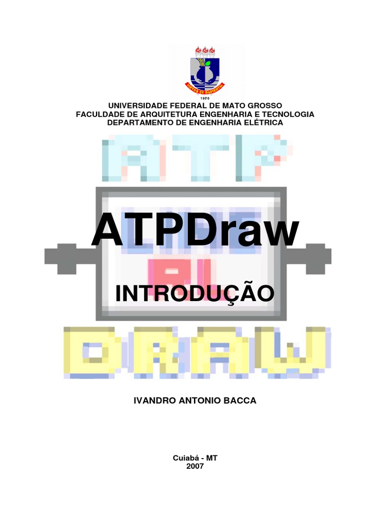 Manual de ATPDraw para Engenheiros | PDF | Rede elétrica | Transmissão ...
