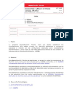 Elementos y Accesorios A Utilizar en Líneas de Trasmision y Distribucion