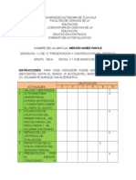 Promedio General de Segundo Parcial